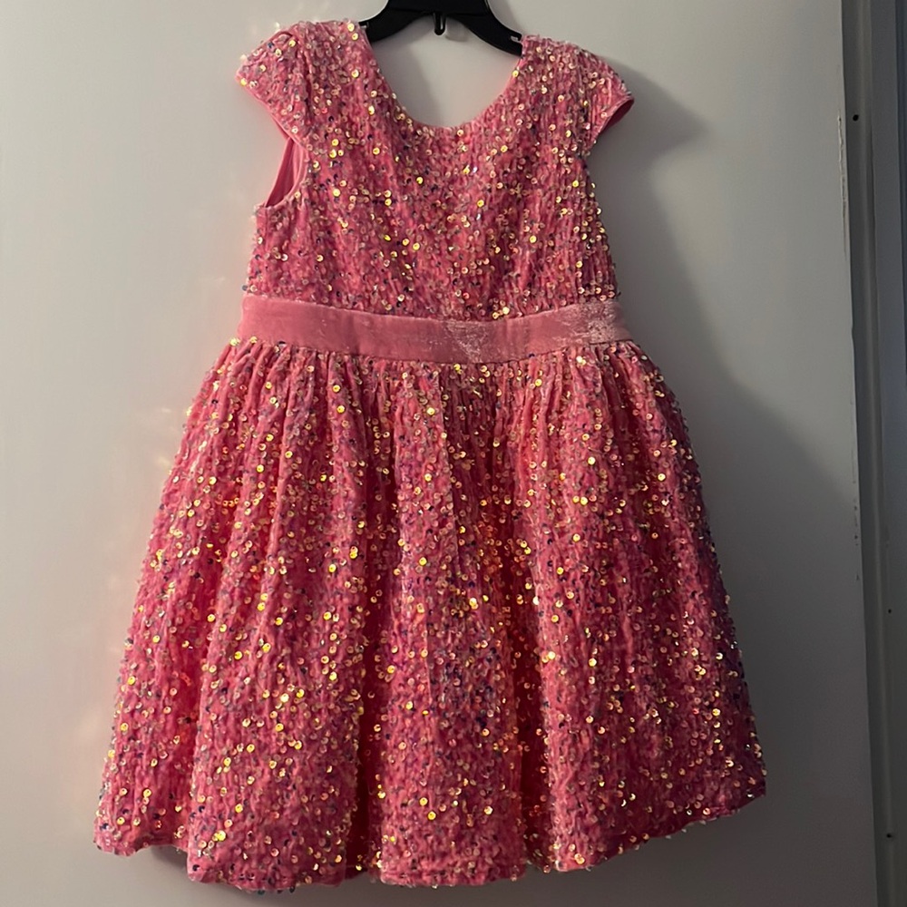 Pink sparkle dress